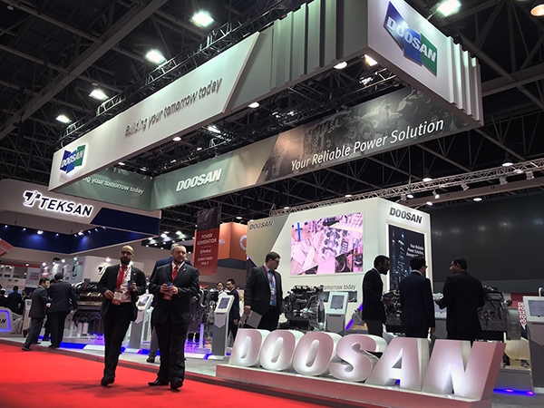 Doosan Infracore Participates in Middle East Electricity (MEE)
