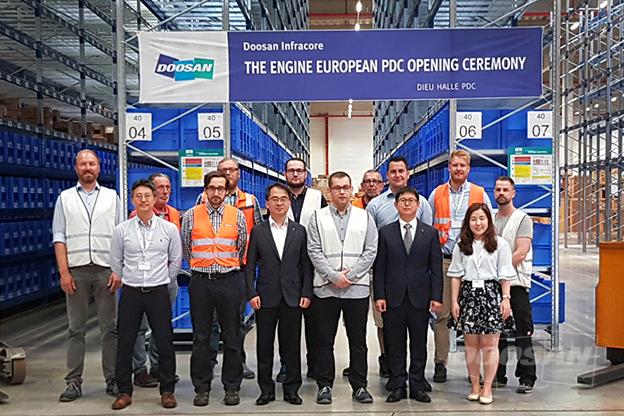 Doosan Infracore在德国成立发动机零件供应中心