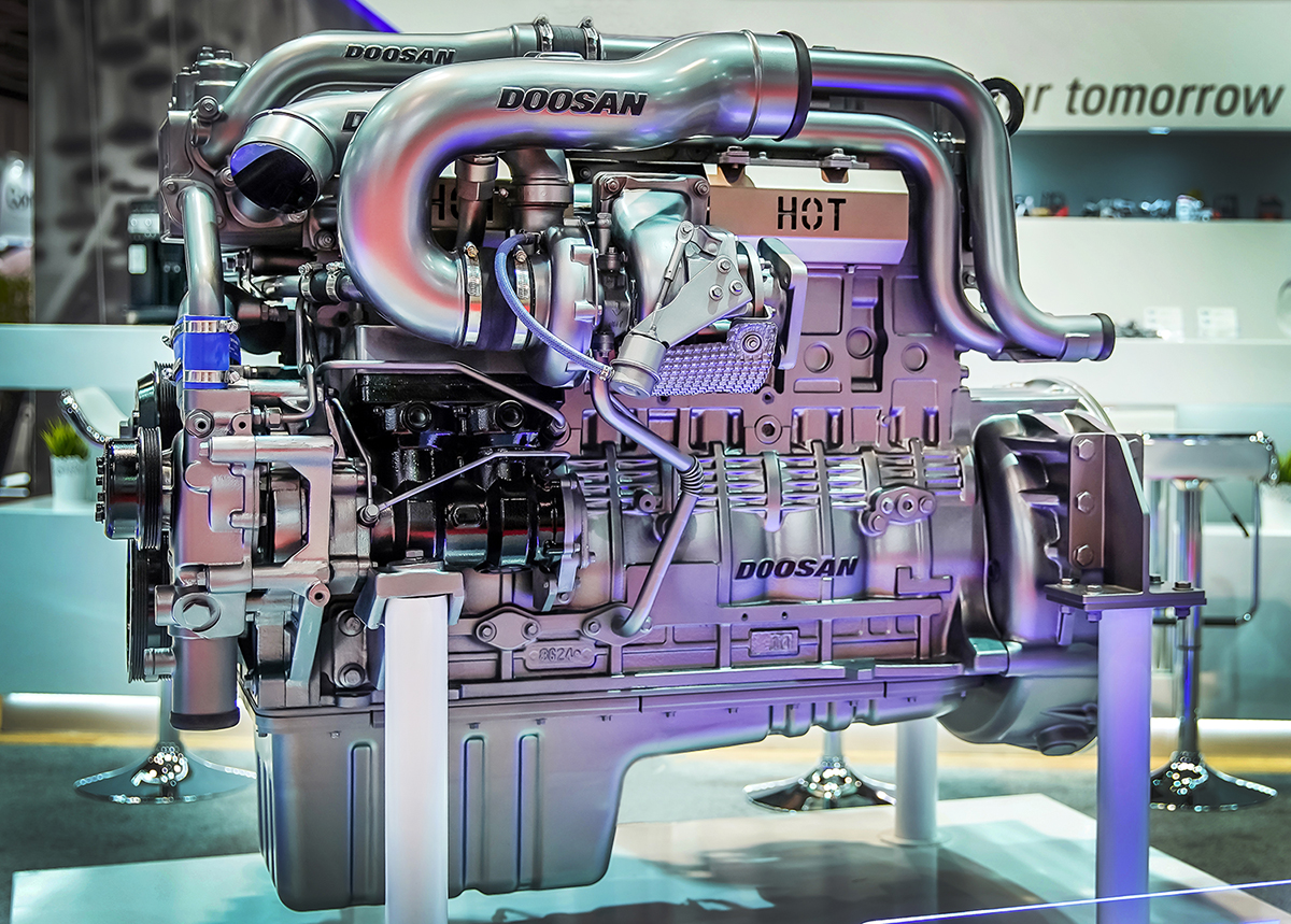 Doosan Infracore launches the ‘Euro 6’ electronic engine to target commercial vehicles